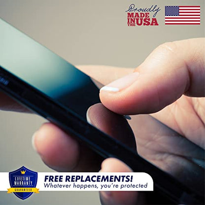 ArmorSuit [2+2 Pack] MilitaryShield Film Screen Protector + Camera Lens Glass Protector Designed for Samsung Galaxy S22 Ultra 6.8" Case Friendly - Made in USA - size: 6.8 INCH