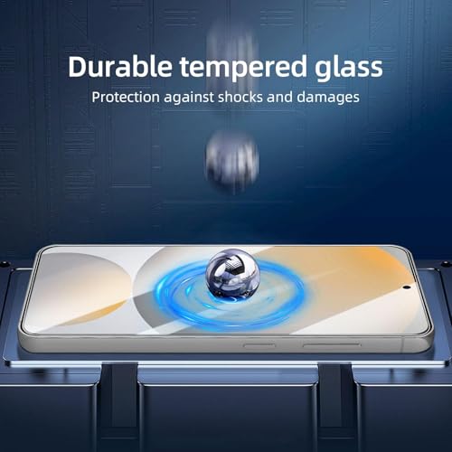 NEW'C for Samsung Galaxy S24 FE 5G Screen Protector Tempered Glass - size: S24 FE 6.7 inches