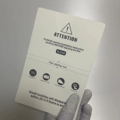 8-inch HD Matte Privacy Flexible Hydrogel Film Straight Curved Screen Protector Cut Machine Mobile Phone Protective Film (HD) - color: HD