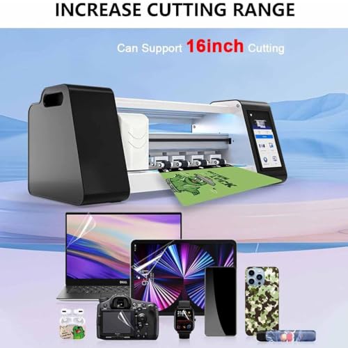 Automatic Mobile Phone Screen Protector Cutting Machine for Hydrogel TPU Protectors for Smartphones and Tablets