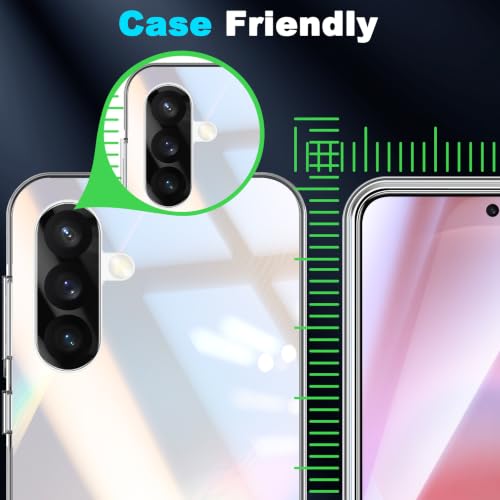 LYWHL 3+2 Pack for Samsung Galaxy A27 Tempered Glass Screen Protector - size: Samsung Galaxy A27