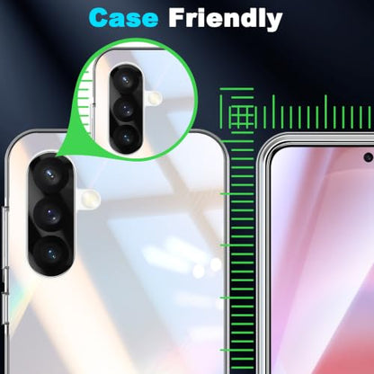 LYWHL 3+2 Pack for Samsung Galaxy A27 Tempered Glass Screen Protector - size: Samsung Galaxy A27