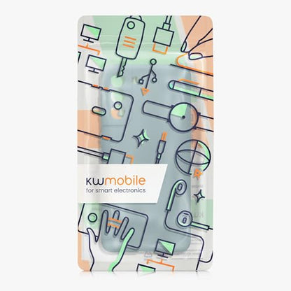 kwmobile Case Compatible with Samsung Galaxy S21 Case - Protective Slim TPU Phone Cover - Soft Matte Finish - Arctic Night - color: Arctic Night, size: Galaxy S21