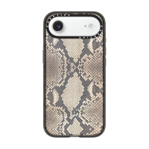 CASETiFY for iPhone Air Case - Impact | Slim Fit | 8.2 ft. 4X Military Grade Drop Protection | Brown Snake | Black - color: Brown Snake, size: Iphone Air (6.5")