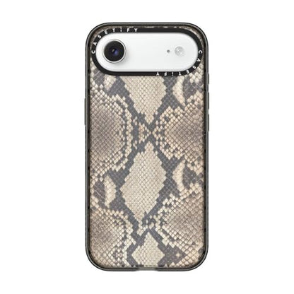CASETiFY for iPhone Air Case - Impact | Slim Fit | 8.2 ft. 4X Military Grade Drop Protection | Brown Snake | Black - color: Brown Snake, size: Iphone Air (6.5")