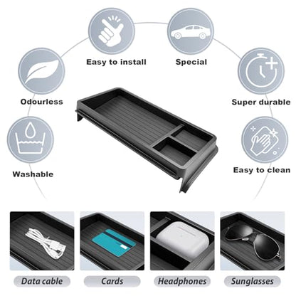 SKTU Upgrade for 2026 Mazda CX-5 Dashboard Storage Box 12.9-Inch - color: 2026+ CX-5 12.9-Inch Dashboard Tray