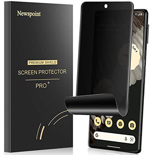for Google Pixel 7 Pro Privacy Screen Protector, [Case Friendly] [Anti-Scratch] Flexible TPU Film for Pixel 7 Pro (6.7"), Full Adhesive, No Bubble, Touch Sensitive, 3D Curve Fit