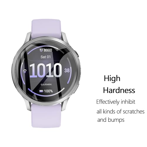 Anoowkoa 4 Pack Compatible with Garmin Venu 4/Gamin Venu 3S(41mm) Screen Protectors [Non-Glass] Premium Soft Film Full Coverage.High Definition.Scratch-resistant.drop-proof,Easy to install - color: Garmin Venu 4 41mm