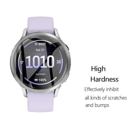 Anoowkoa 4 Pack Compatible with Garmin Venu 4/Gamin Venu 3S(41mm) Screen Protectors [Non-Glass] Premium Soft Film Full Coverage.High Definition.Scratch-resistant.drop-proof,Easy to install - color: Garmin Venu 4 41mm