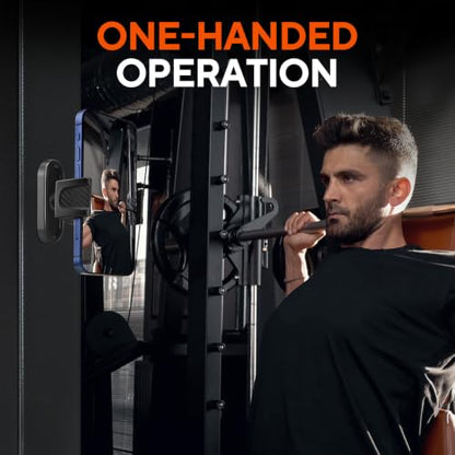 Magnetic Phone Holder for Gym, 360° Adjustable - size: A- Magnet Phone Holder