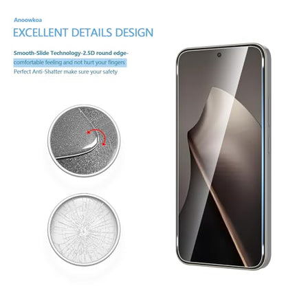 Anoowkoa 3 Pack Designed for Xiaomi 15T/Xiaomi 15T Pro Screen Protector - color: Xiaomi 15T/Xiaomi 15T Pro