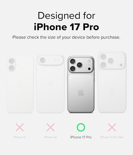 Ringke for iPhone 17 Pro Case [Alles Pro Gunmetal] | Compatible with MagSafe, 360° Rotating Kickstand, Camera Control Capture Button Protection, Powerful Magnet - color: Gunmetal, size: iPhone 17 Pro