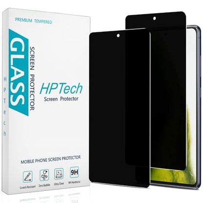 2 Pack Privacy Screen Protector for Samsung Galaxy S20 FE, A53, A52 - color: Black