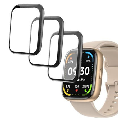 Compatible with OYV TGW101 1.83”, 3D Smart Watch Screen Protectors, 3 Piece, Full Coverage, Anti-shatter, 3D101P61