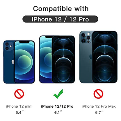 JETech Screen Protector for iPhone 12/12 Pro, 3-Pack