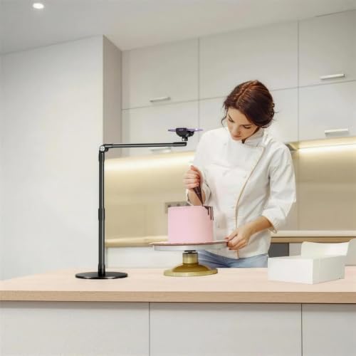 elitehood Overhead Phone Stand, Overhead Tripod for iPhone Desk Recording - style: Desk Stand