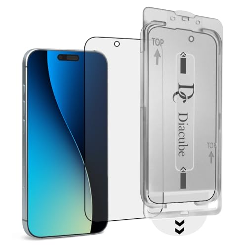 2 PACK Premium Glass Screen Protector Compatible with iPhone 17 Pro Max with [Easy Auto Dust Removal Installation Kit & Bubble Free] 3D Edge Full Coverage, 9H Hardness, Scratch Resistance,Fingerprint Resistant, Ultra HD Clear - size: iPhone 17 Pro Max