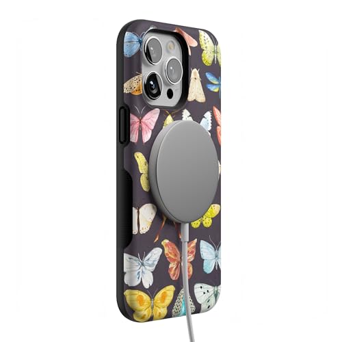 Casely iPhone 14 Pro Max Case | Midnight Monarch | Jenna Palek x Casely | Bold Protective Design | Compatible with MagSafe - color: Midnight Monarch | Jenna Palek x Casely