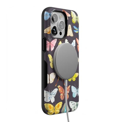 Casely iPhone 14 Pro Max Case | Midnight Monarch | Jenna Palek x Casely | Bold Protective Design | Compatible with MagSafe - color: Midnight Monarch | Jenna Palek x Casely
