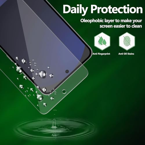 2 Pack for Samsung Galaxy S24 FE/SM-S721 Screen Protector, Tempered-Glass, Micro-curved Edges, Case Friendly, Bubble Free, HD Clear, Easy Installation - size: Galaxy S24 FE