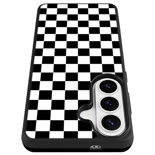 Magnetic for Samsung Galaxy S26 Case Checkered Pattern - color: Checkered