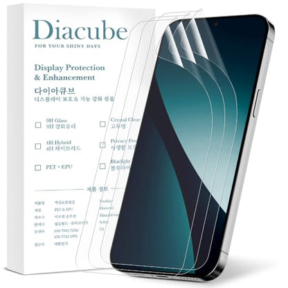 3-Pack for Samsung Galaxy S23 Plus Series Flexible TPU-EPU Screen Protector [Not Glass] [0.1S Fingerprint Unlock] [Real-Time Self-Healing] HD Clear, Unbreakable, Bubble Free Easy Installation with Alignment Jig - size: Galaxy S23 Plus