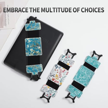 MoKo Soft Hand Strap for 6-8" Kindle eReaders Fire Tablet, Apricot Blossom - color: Apricot Blossom, style: Soft Pu Strap