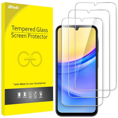 JETech Screen Protector for Samsung Galaxy A15, 3-Pack - size: Galaxy A15