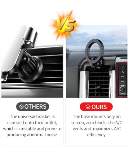 Car Phone Holder for Dodge Ram 1500 2009-2012, Ram 2500/Ram 3500 2010-2012 - size: for 2009-2012 Ram 1500 & 2010-2012 Ram 2500 3500