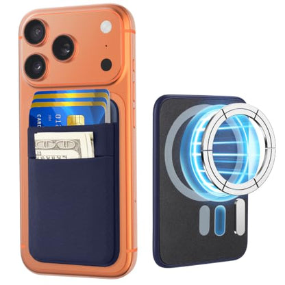 takyu Wallet Compatible with Magsafe - color: Dark-blue
