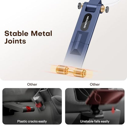 OMOTON TP02 360°Rotating Adjustable Aluminum for MagSafe Tripod, Navy Blue - color: 3-Navy Blue