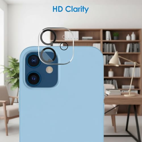 3 Pack Screen Protector for iPhone 11 with 3 Pack Tempered Glass Camera Lens Protector Phone Case Friendly HD Accessories Protector de Pantalla for Apple iPhone 11 6.1 INCH