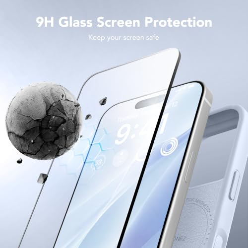 GONEZ Magnetic for iPhone 16 Pro Case, Silicone Cover Baby Blue - color: Baby Blue, size: Iphone 16 Pro