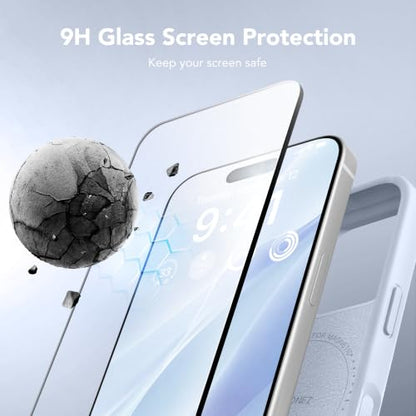 GONEZ Magnetic for iPhone 16 Pro Case, Silicone Cover Baby Blue - color: Baby Blue, size: Iphone 16 Pro