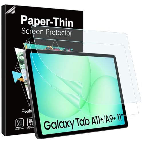 TiMOVO Paper Screen Protector for Galaxy Tab A11+/A9+ 11 inch, 2 Pack