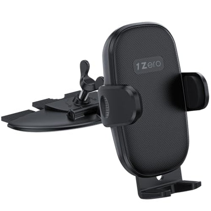 1Zero CD Phone Holder for Car, Easy One-Button Release CD Slot Phone Mount - style: Universal Clamp