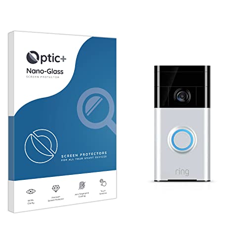 Nano Glass Screen Protector compatible with Ring Doorbell 2, 3 & 4