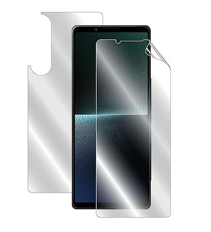 IPG For Sony Xperia 1 V FULL BODY Hydrogel Protector Invisible Touch Screen Sensitive Ultra HD Clear Film Anti Scratch Skin Guard - Smooth/Self-Healing/Bubble -Free Screen & Back
