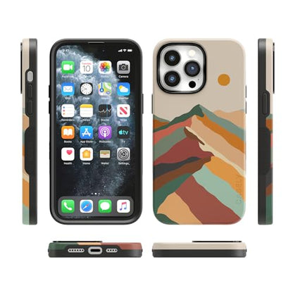 Casely iPhone 14 Pro Max Case | Magic Mountain | Colorblock | Bold Protective Design | Compatible with MagSafe - color: Magic Mountain | Colorblock