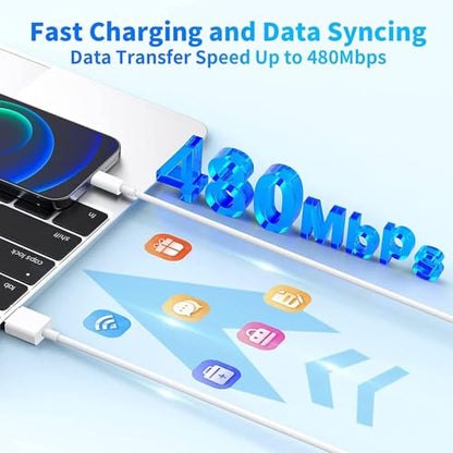 iPhone Charger,[Apple MFi Certified]iPhone Charge 2Pack 3FT Lightning Cable - size: 3FT