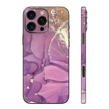 Skin Wrap Compatible with 13/14/15/16/17 Pro Max (Purple, 16 Pro Max) - color: Purple, size: 16 Pro Max