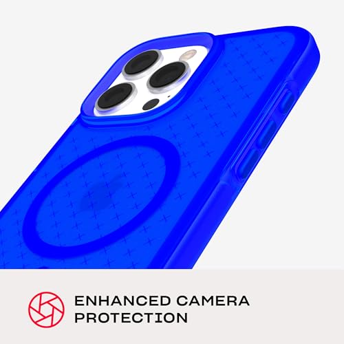 Tech21 EvoCheck for iPhone 16 Pro Max Compatible with MagSafe - Impact Protection Case - in Cobalt Blue - color: Cobalt Blue, size: iPhone 16 Pro Max