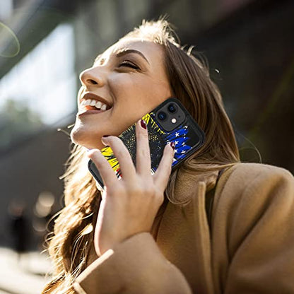 HAOPINSH for iPhone 11 Wallet Case with Card Holder, American Flag Sunflowers Pattern Back Flip PU Leather Kickstand Card Slots Case for Women Girls, Double Magnetic Clasp Shockproof Cover 6.1" - color: American Flag Sunflowers