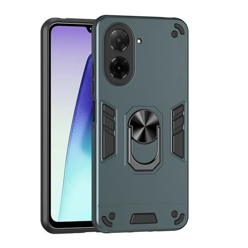 Compatible with Xiaomi Redmi A5 4G Case, Scratch Resistant Magnetism Kickstand for Poco C71 Phone Case Green - color: HY-GZS-green, size: Xiaomi Redmi A5 4G / POCO C71