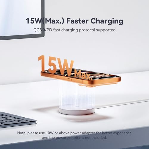 MagSafe Charger 2 Pack 15W Magnetic Wireless Charger Fast Charging Pad