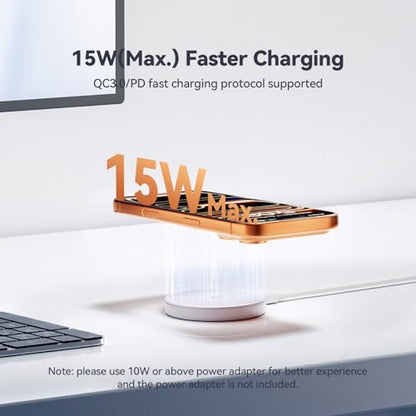 MagSafe Charger 2 Pack 15W Magnetic Wireless Charger Fast Charging Pad