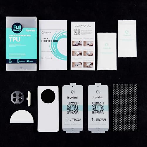 Ibywind for Realme 13 Pro/13 Pro+ 5G Screen Protector,2-Pack,Hydrogel Film with Camera Lens Protector,Easy Installation Tool,Bubble-Free,Fingerprint Unlock Compatible,Anti-Shatter,Anti-Scratch