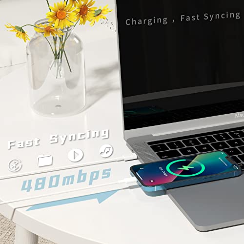 Nebite USB C to Lightning Cable 2Pack 6FT [MFi Certified] iPhone Charger Fast Charging Cable for iPhone 14 14 Pro Max 13 Pro Max 12 11 X XS XR 8 Plus, iPad, AirPods Pro - size: 2P6FT