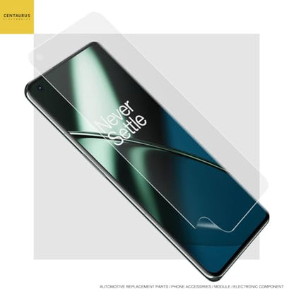 2 Pack Soft Hydrogel Screen Protector (Not Tempered Glass) Ultra-Thin HD Clear Full Coverage Screen Protector Film for One Plus 11 5G.