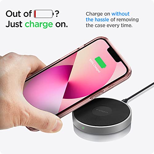 Spigen for iPhone 13 Mini Case, Ultra Hybrid [No Magnet Ring][Anti-Yellowing] - Rose Crystal - color: Rose Crystal, size: iPhone 13 Mini